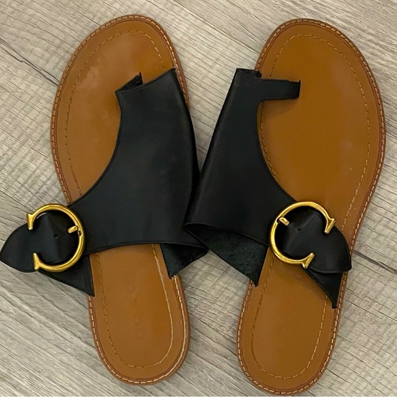 Women’s coach sandals size 8 - Picture 1 of 2